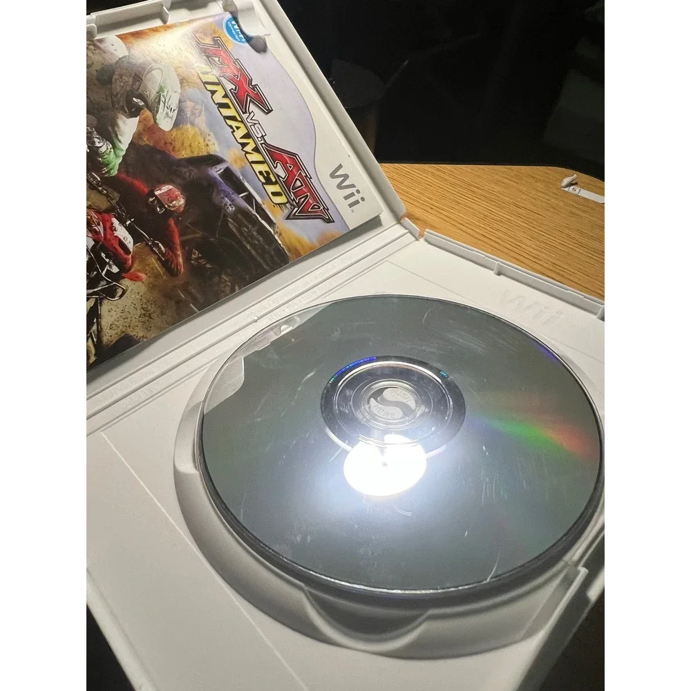 Nintendo Wii Racing Game Bundle GT Pro Series MX vs ATV Untamed Build n Race CIB